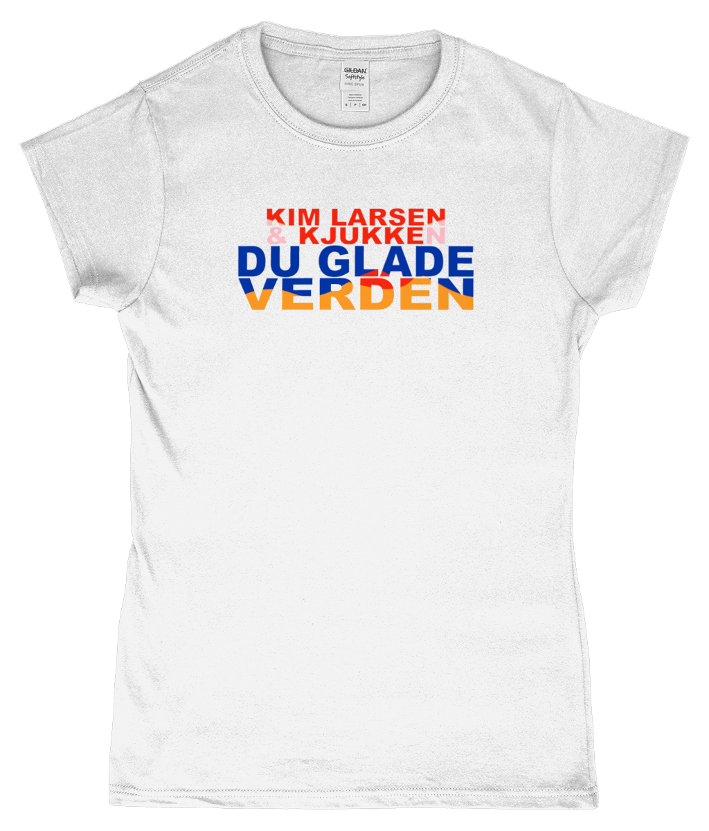 Kim Larsen, Du Glade Verden, T-Shirt, Women's