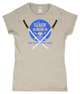 The Clash, Far East Tour 1982, T-Shirt, Women's