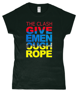 The Clash, Give 'Em Enough Rope, T-Shirt, Women's