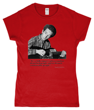 Woody Guthrie, Folk Singer, T-Shirt, Women's