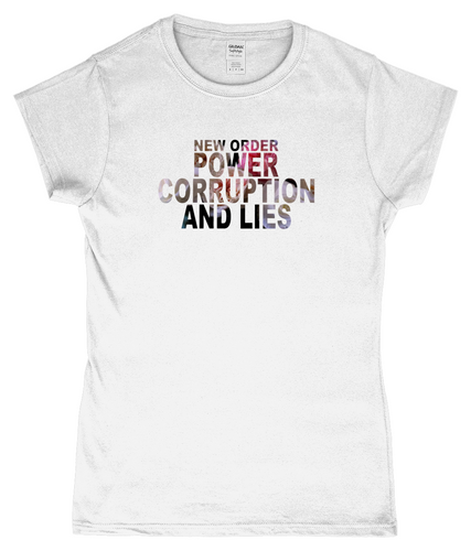 New Order, Power Corruption and Lies, T-Shirt, Women's