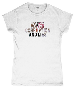 New Order, Power Corruption and Lies, T-Shirt, Women's