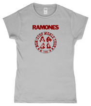 Ramones, Non-Stop World Tour 1980, T-Shirt, Women's