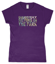 Gangway, Sitting In the Park, T-Shirt, Women's
