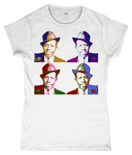 Robert Johnson, Warhol Large, T-Shirt, Women's