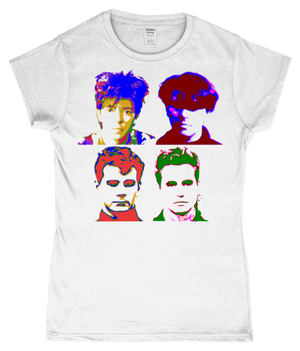 Echo & The Bunnymen, Warhol Large, T-Shirt, Women's