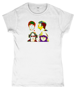 John Lennon, Warhol, T-Shirt, Women's