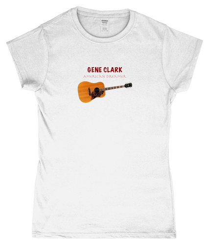 Gene Clark, American Dreamer, T-Shirt, Women's