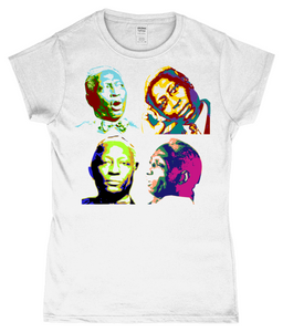 Leadbelly, Warhol Large, T-Shirt, Women's