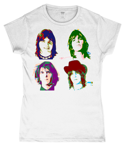 Gram Parsons, Warhol Large, T-Shirt, Women's