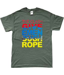The Clash, Give 'Em Enough Rope, T-Shirt, Men's