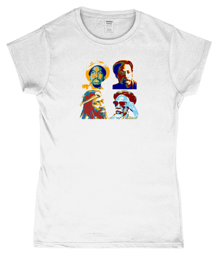 Bunny Wailer, Warhol, T-Shirt, Women's