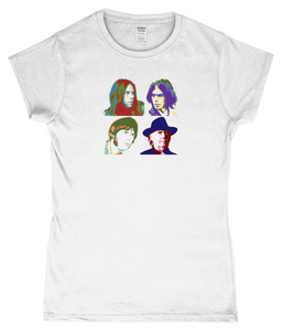 Neil Young, Warhol, T-Shirt, Women's