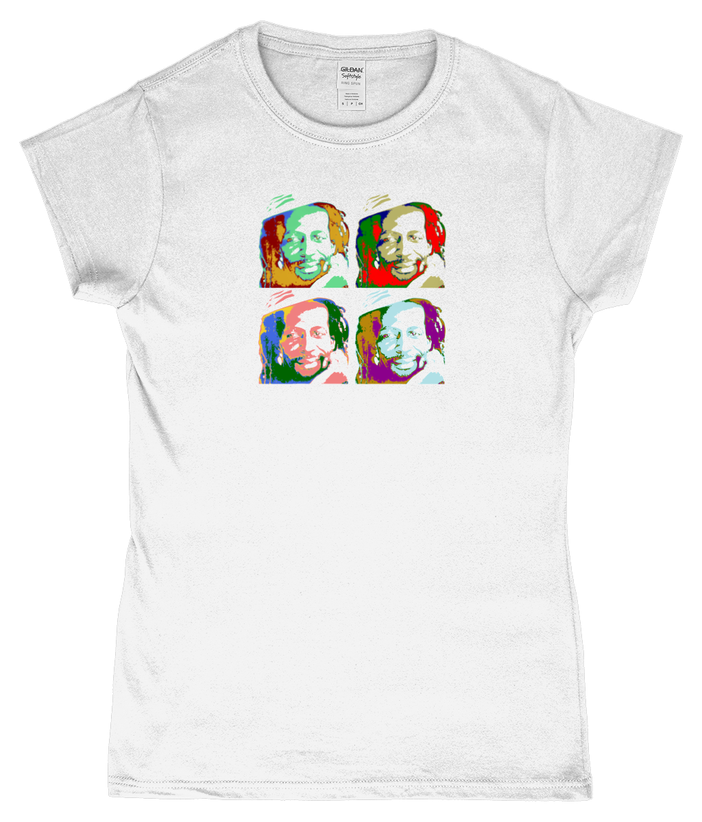 Gregory Isaacs, Warhol, T-Shirt, Women's