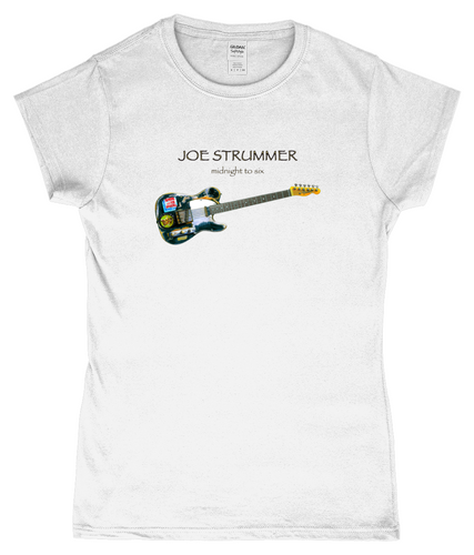 Joe Strummer, Midnight to Six, T-Shirt, Women's