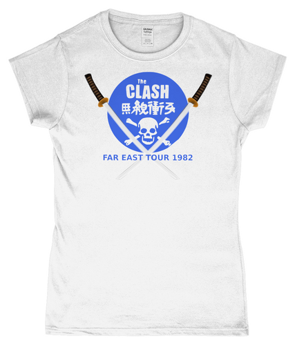 The Clash, Far East Tour 1982, T-Shirt, Women's