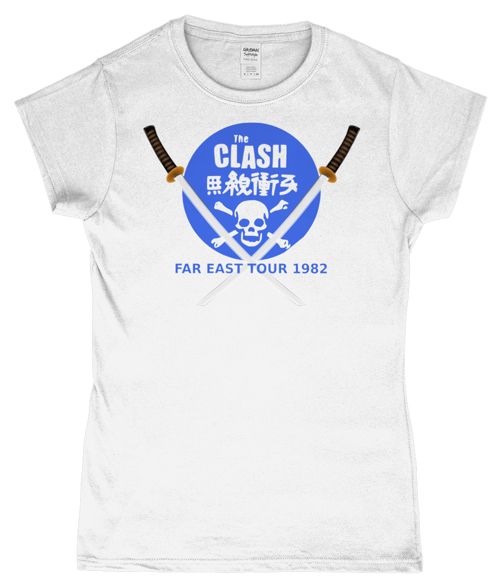 The Clash, Far East Tour 1982, T-Shirt, Women's