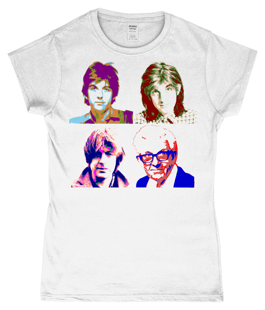 Nick Lowe, Warhol Large, T-Shirt, Women's