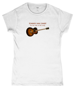 Townes Van Zandt, For the Sake of the Song, T-Shirt, Women's