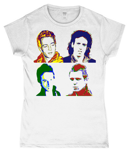 The Clash, Warhol Large, T-Shirt, Women's