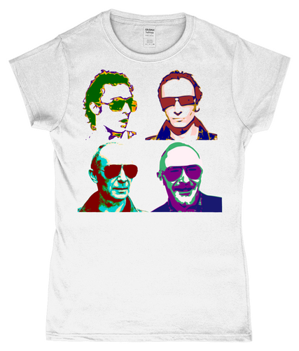 Graham Parker, Warhol Large, T-Shirt, Women's