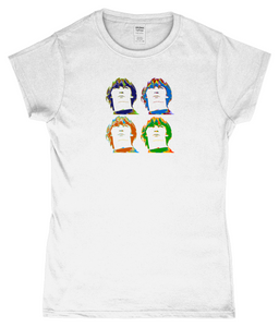 Gene Clark, Warhol, T-Shirt, Women's
