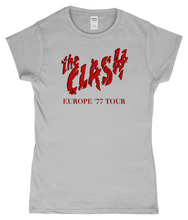 The Clash, Europe 1977 Tour, T-Shirt, Women's