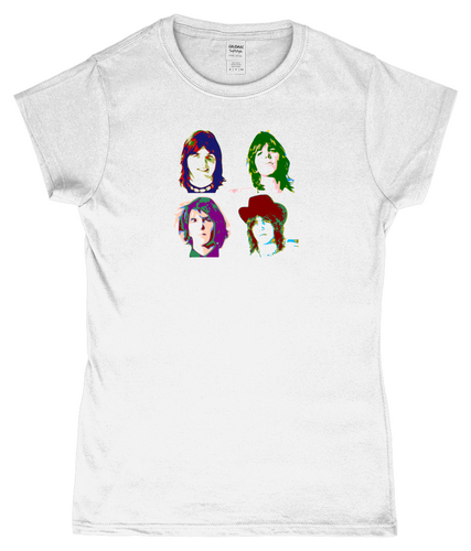 Gram Parsons, Warhol, T-Shirt, Women's