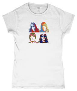 Ramones, Warhol, T-Shirt, Women's