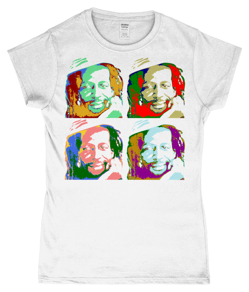Gregory Isaacs, Warhol Large, T-Shirt, Women's