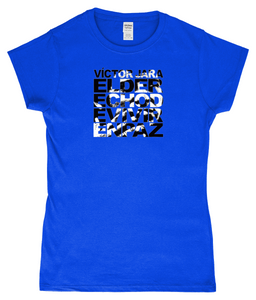 Víctor Jara, El Derecho de Vivir En Paz, T-Shirt, Women's