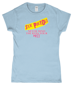 Sex Pistols, Never Mind the Bans Tour 1977, T-Shirt, Women's