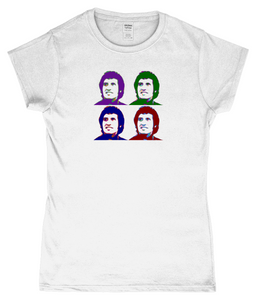 Víctor Jara, Warhol, T-Shirt, Women's