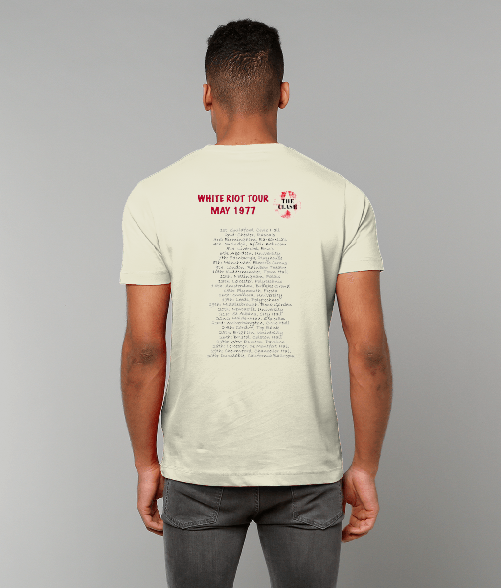 THE CLASH White riot tour1977 Tシャツ The Clash, White Riot Tour THE CLASH White riot tour1977 Tシャツ The Clash, White Riot Tour