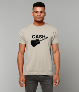 Johnny Cash, Hello I'm Johnny Cash, T-Shirt, Men's