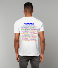 Ramones, Non-Stop World Tour 1976, T-Shirt, Men's