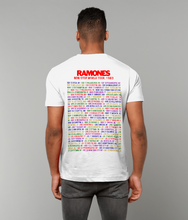 Ramones, Non-Stop World Tour 1983, T-Shirt, Men's