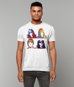 Ramones, Warhol Large, T-Shirt, Men's