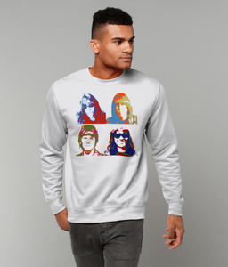 Ramones, Warhol Large, Sweatshirt, Unisex