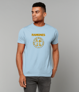 Ramones, Non-Stop World Tour 1984, T-Shirt, Men's