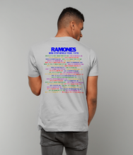 Ramones, Non-Stop World Tour 1976, T-Shirt, Men's