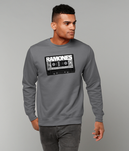 Ramones, Ramones Cassette, Sweatshirt, Unisex