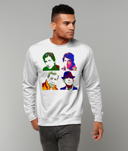 Leonard Cohen, Warhol Large, Sweatshirt, Unisex