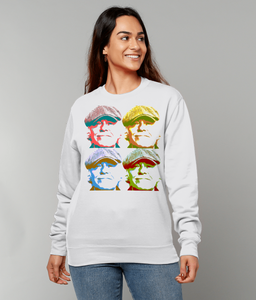 Kim Larsen, Warhol Large, Sweatshirt, Unisex