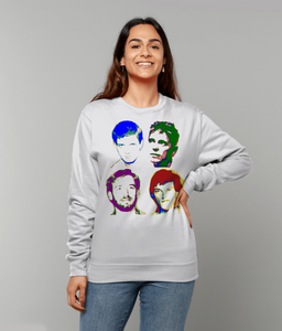 Joy Division, Warhol Large, Sweatshirt, Unisex