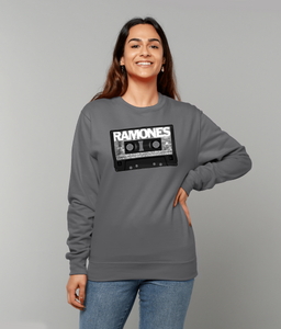 Ramones, Ramones Cassette, Sweatshirt, Unisex