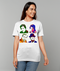 Leonard Cohen, Warhol Large, T-Shirt, Women's