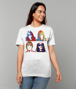 Ramones, Warhol Large, T-Shirt, Women's