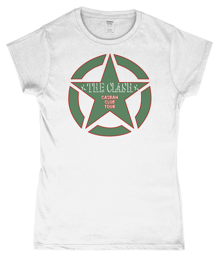 The Clash, Casbah Club Tour 1982, T-Shirt, Women's