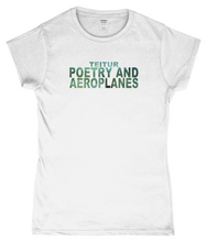 Teitur, Poetry & Aeroplanes, T-Shirt, Women's